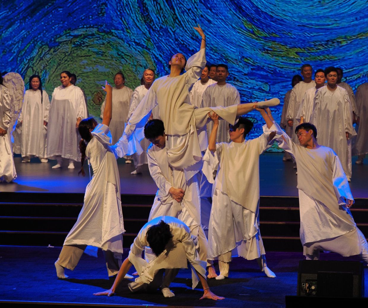 Performers of all ages come together for the church’s annual Christmas musical.