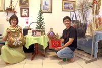 Couple brings artful creations to life from recycled materials