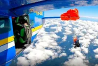 Skydiver survives plane-tail dangling incident in Australia