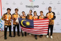 Yoong siblings ride strong waves to waterski mixed team silver