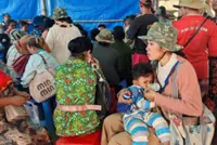 Villagers from high-risk Mom Bei area flee to Cambodia–Laos border sanctuary as Thai strikes intensify