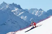 Alpine skiing-Olympic champion Gisin airlifted after crash in training