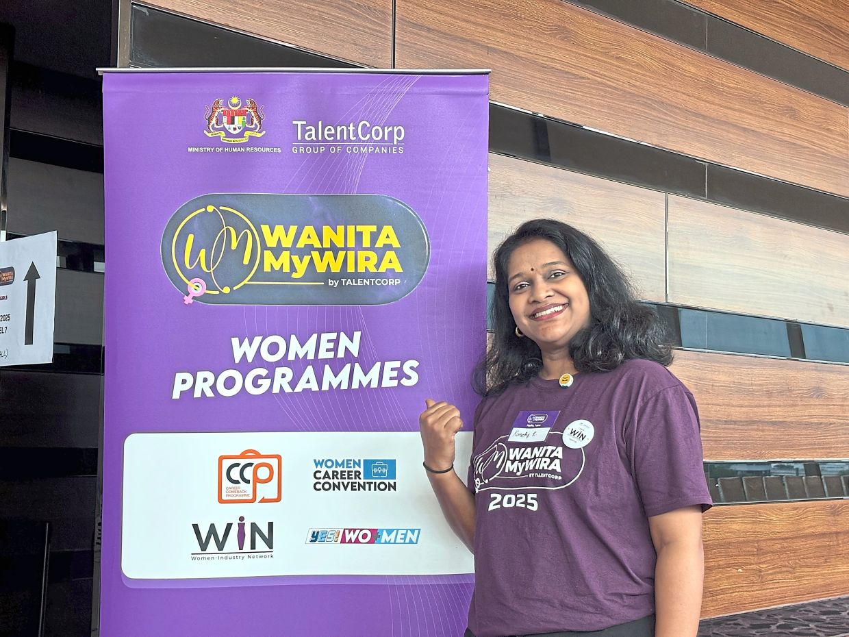 ‘What we have here in our mentor circle is a treasure box for mentees, as we help them with whatever we can and try to give them as many opportunities to succeed,’ said Komathy.