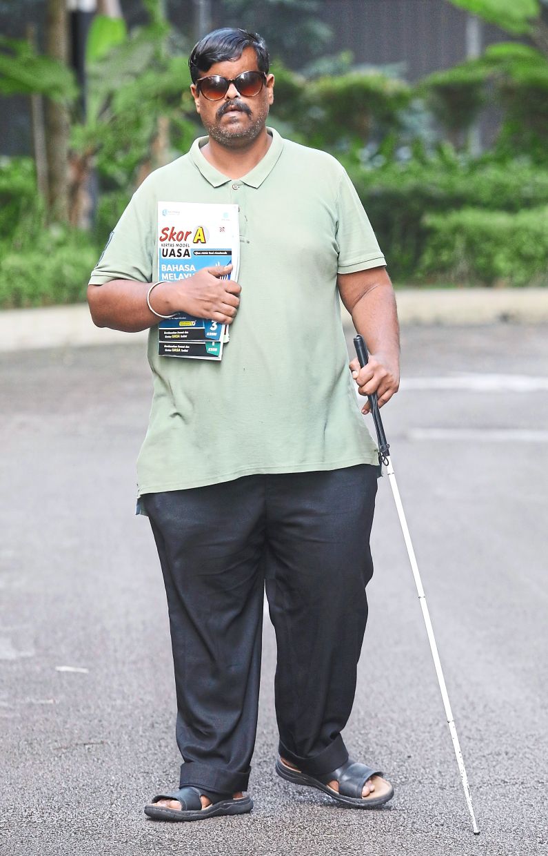 Trusted mentor: Prakash believes education is not just about getting good results but also about gaining knowledge to improve a person’s life. 