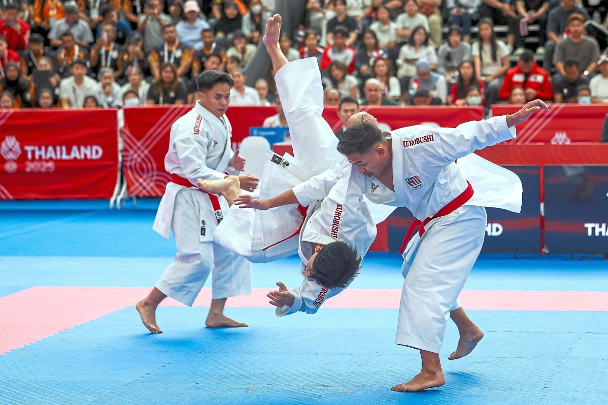 Kata boys only assemble this year but kick their way to silver
