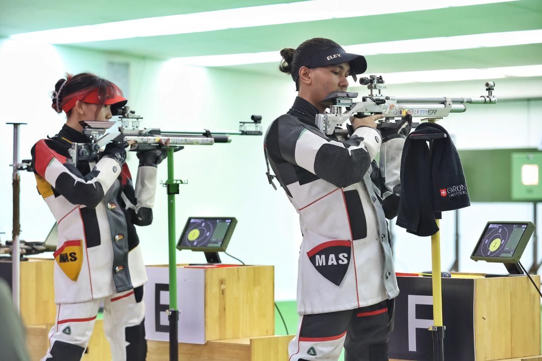 Haritz, Chen Jie secure bronze for Malaysia in thrilling 10m mixed team air rifle event