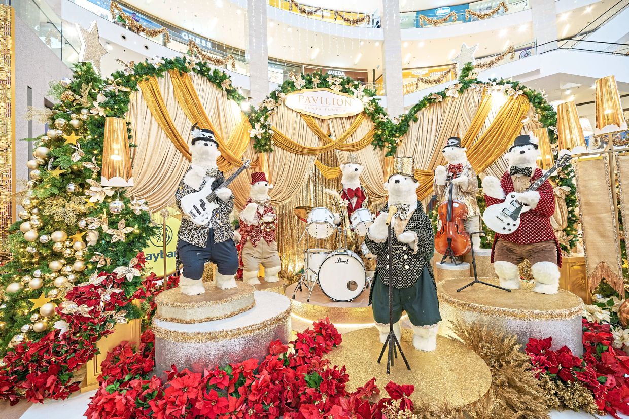 The Polar Bear Chorus at Pavilion Kuala Lumpur. 