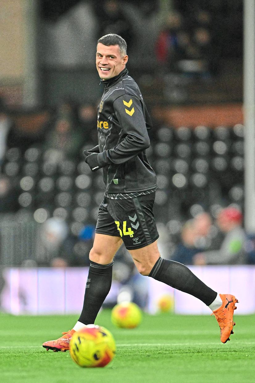 Sunderland midfielder Xhaka is expected to lead the Black Cats out onto the pitch in the north-east England derby tomorrow. — AFP