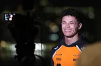 Motor racing-Norris gets his hands on F1 trophy as unwell Verstappen stays away