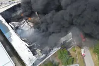 Eight fire stations respond to factory blaze in Puncak Alam