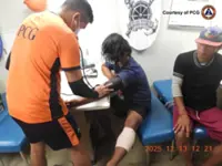 Philippines now says three fishermen injured by the Chinese coast guard's water cannons off disputed shoal