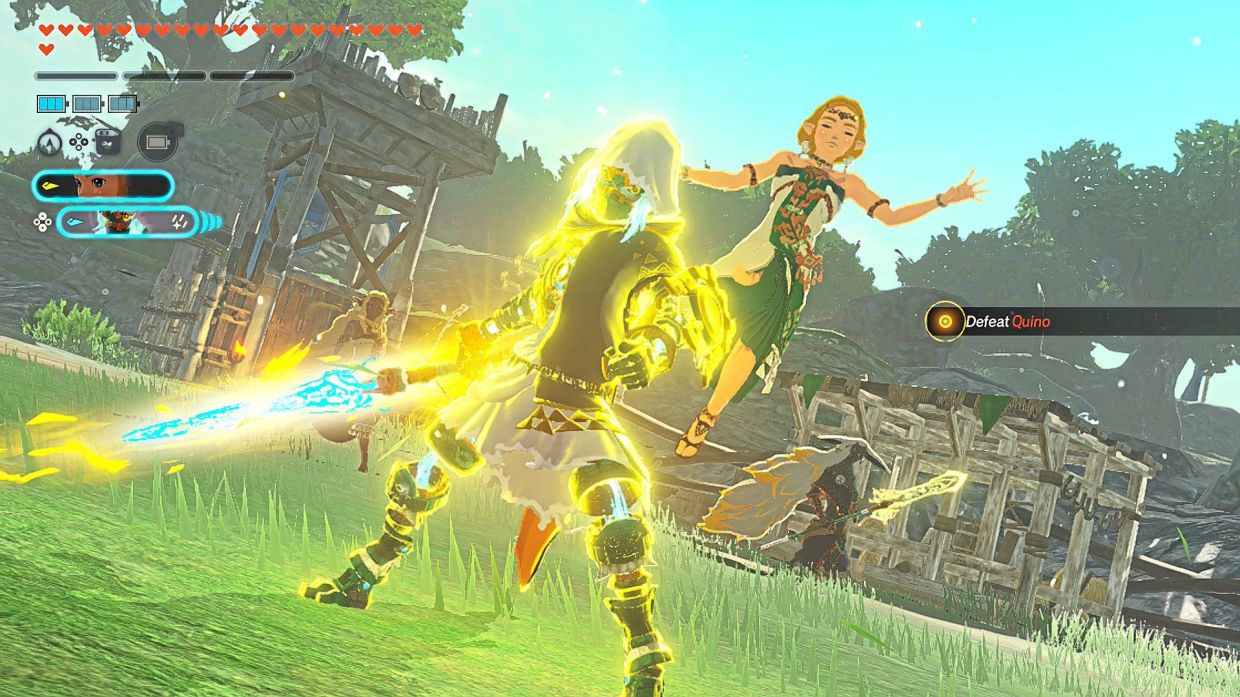 Super Saiyan Robot Link - when you absolutely, postively need to obliterate any trace of monsters in a 10 kilometre radius.