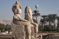 Egypt reveals restored colossal statues of pharaoh in Luxor