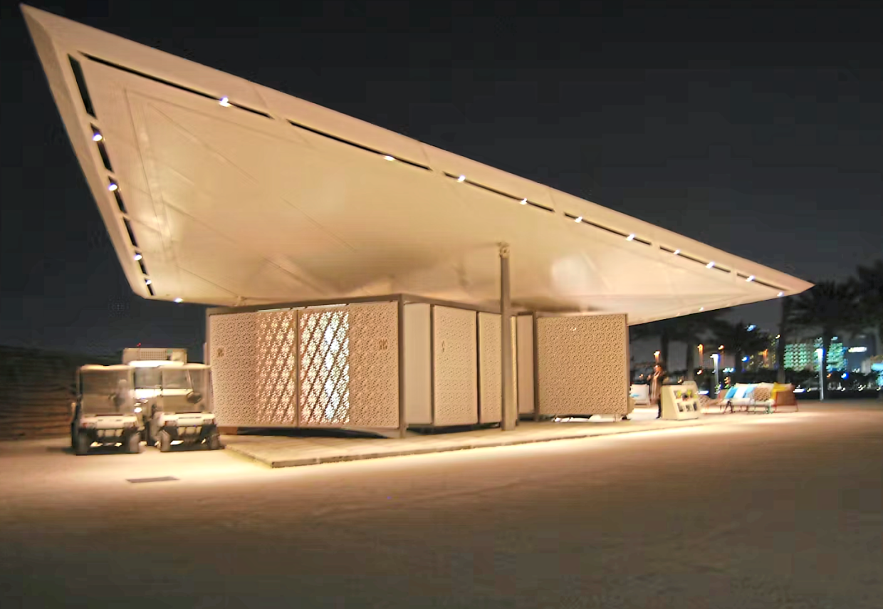 The public toilets at the Museum of Islamic Art in Qatar is an architectural marvel. — Architizer