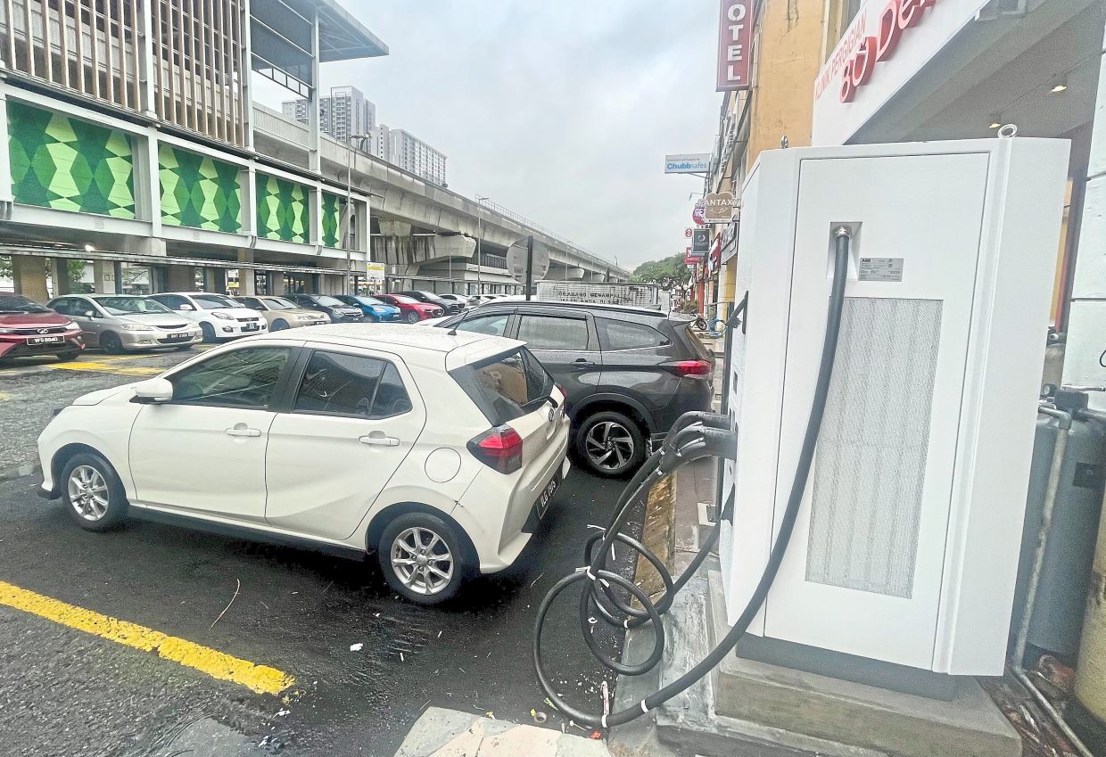 Business owners decry EV station placement in Kepong