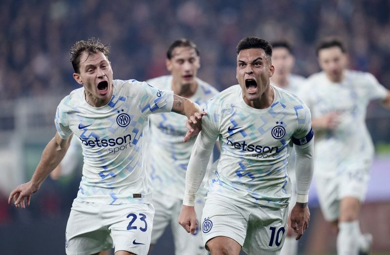 Soccer-Inter edge Genoa to claim Serie A top spot