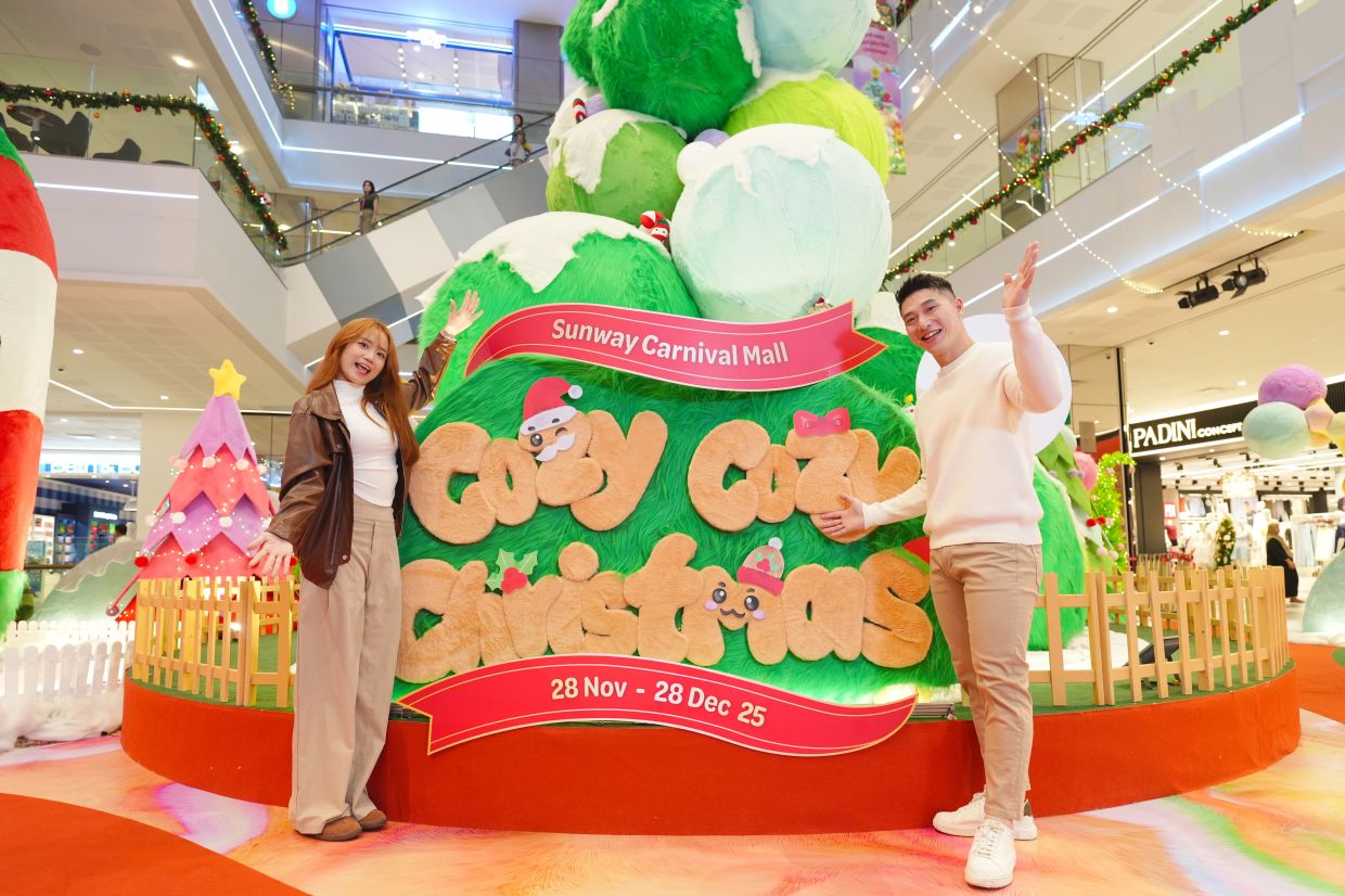 A whimsical, cozy Christmas awaits at Sunway Carnival Mall
