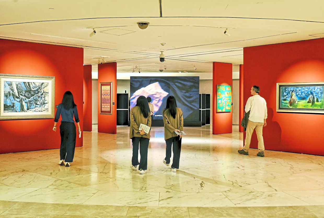 The exhibits at Galeri PETRONAS change every few months. — MUHAMAD SHAHRIL ROSLI/The Star
