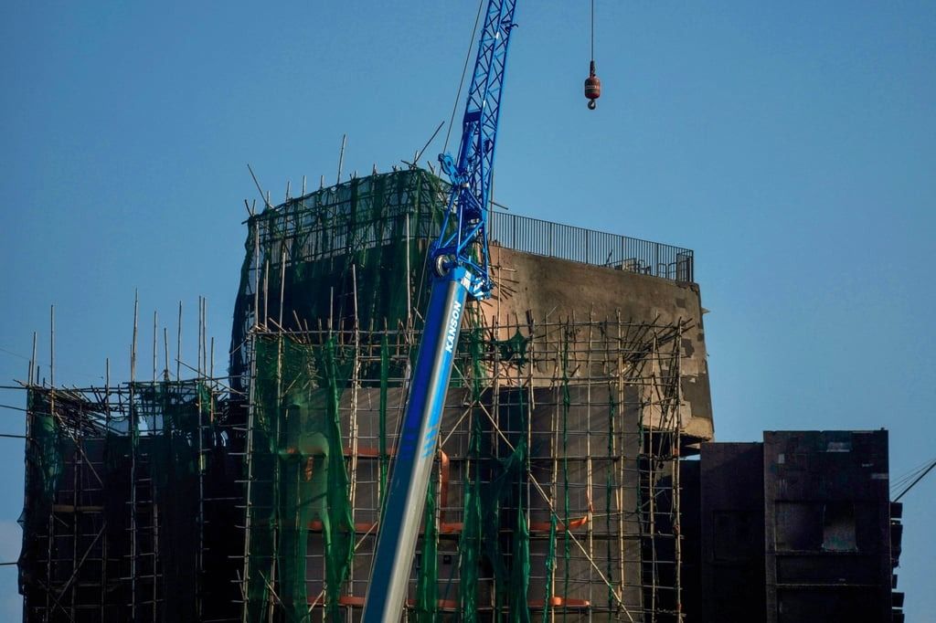 Fire alarm systems in most of the eight blocks at the estate did not ring when the fire broke out on November 26. -- Photo: Karma Lo/SCMP