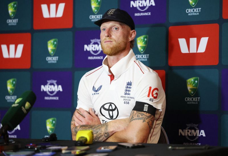 Cricket-Stokes issues Ashes rallying cry for England players