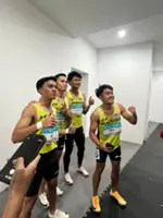 Malaysian quartet smash national record to win 4x100m silver
