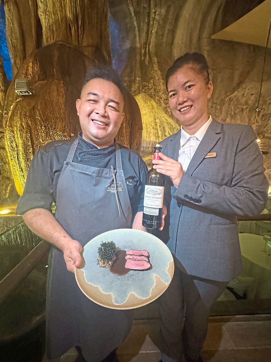 Chef Boon and Chan beckon with luxurious Christmas and New Year’s eve celebration menus.