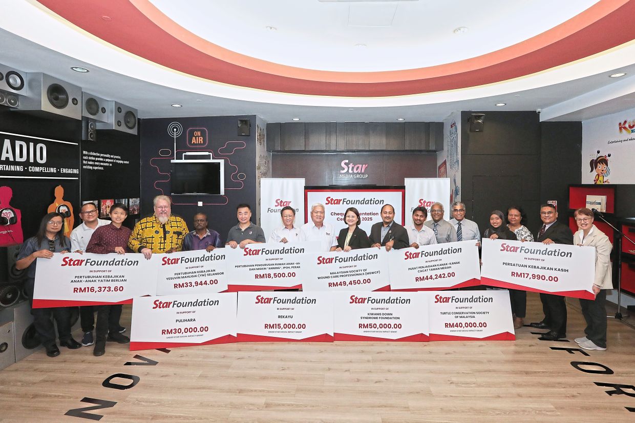 RM315,000 for 10 social initiatives