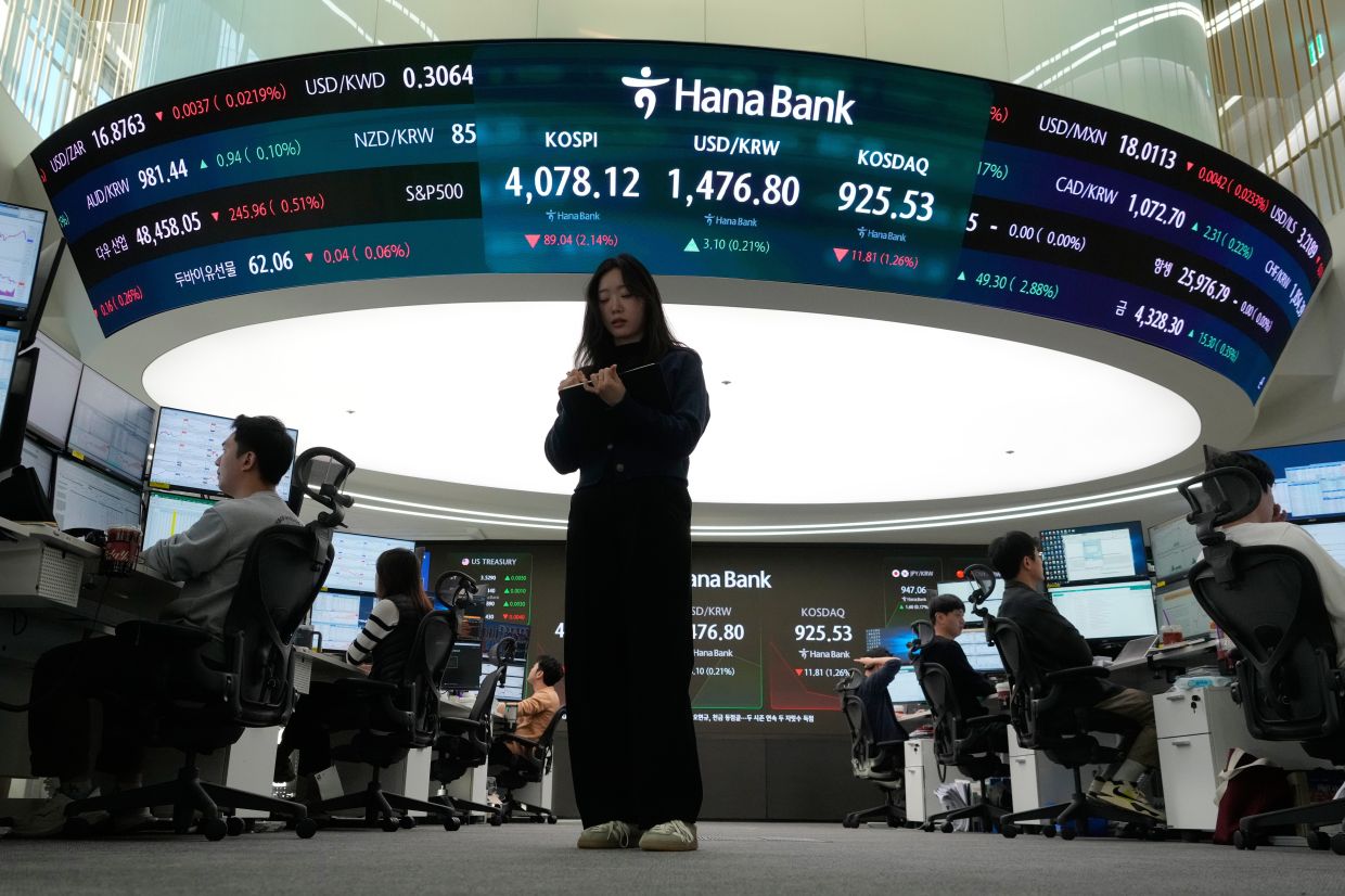 Asian markets retreat ahead of US jobs as tech worries weigh