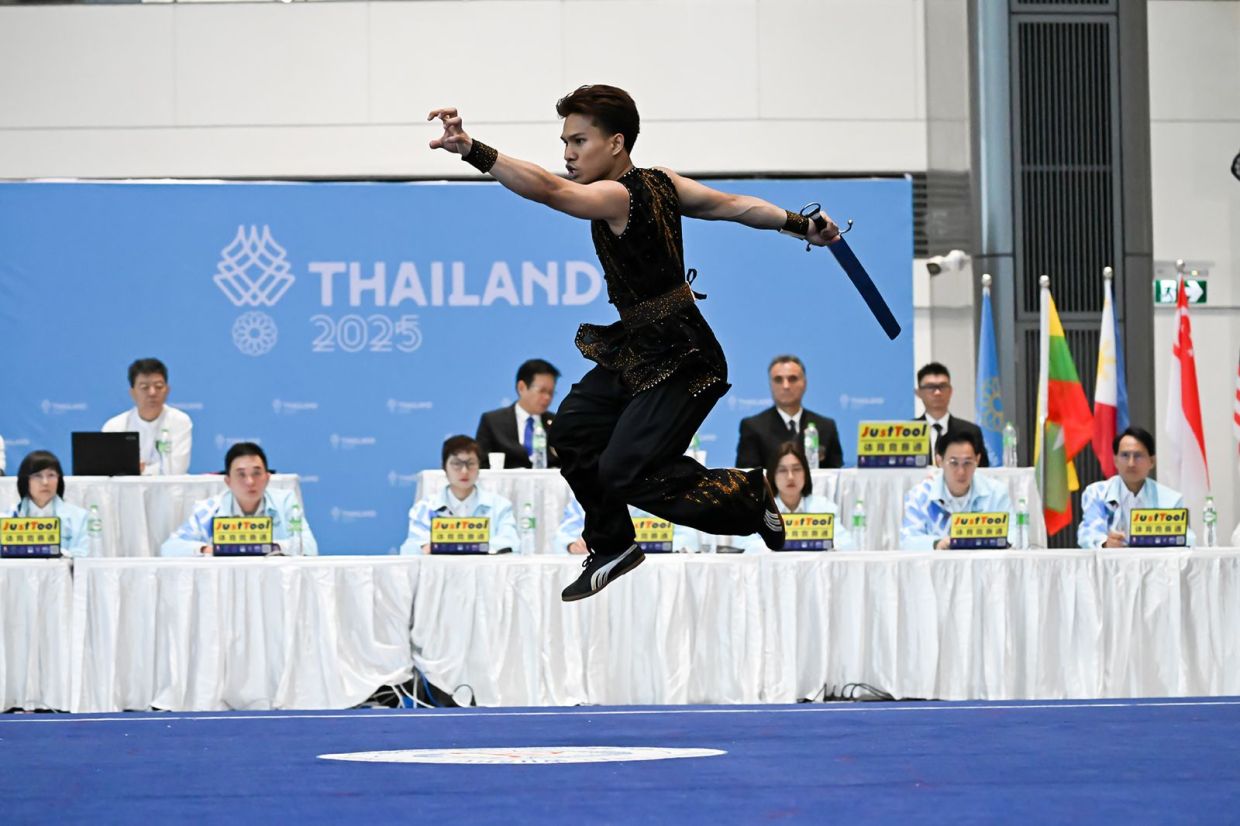Brunei ends gold medal at Thai SEA Games thanks to a brilliant performance from wushu ace