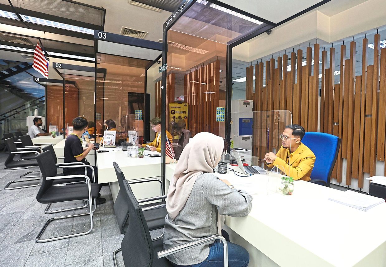 Responsible taxpayers form the backbone of a stable fiscal ecosystem. — AZMAN GHANI/The Star