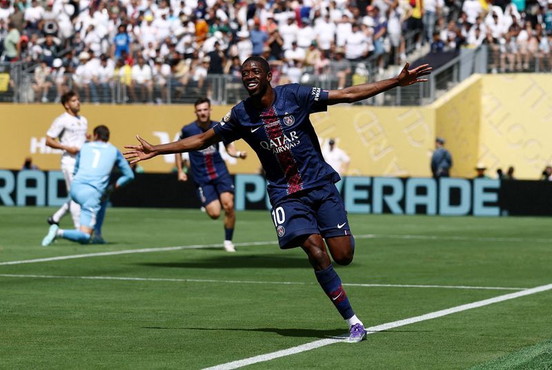 Soccer-PSG and France forward Ousmane Dembele named FIFA men's player of the year