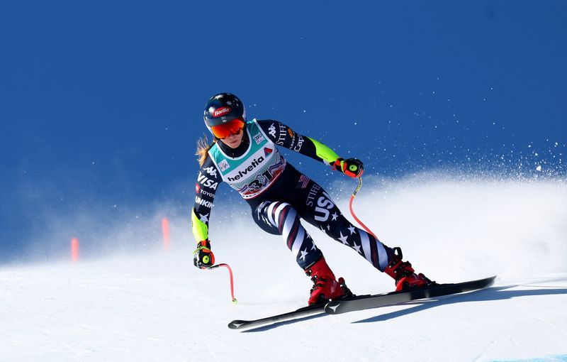 Alpine skiing-Shiffrin continues slalom sweep with 105th World Cup win