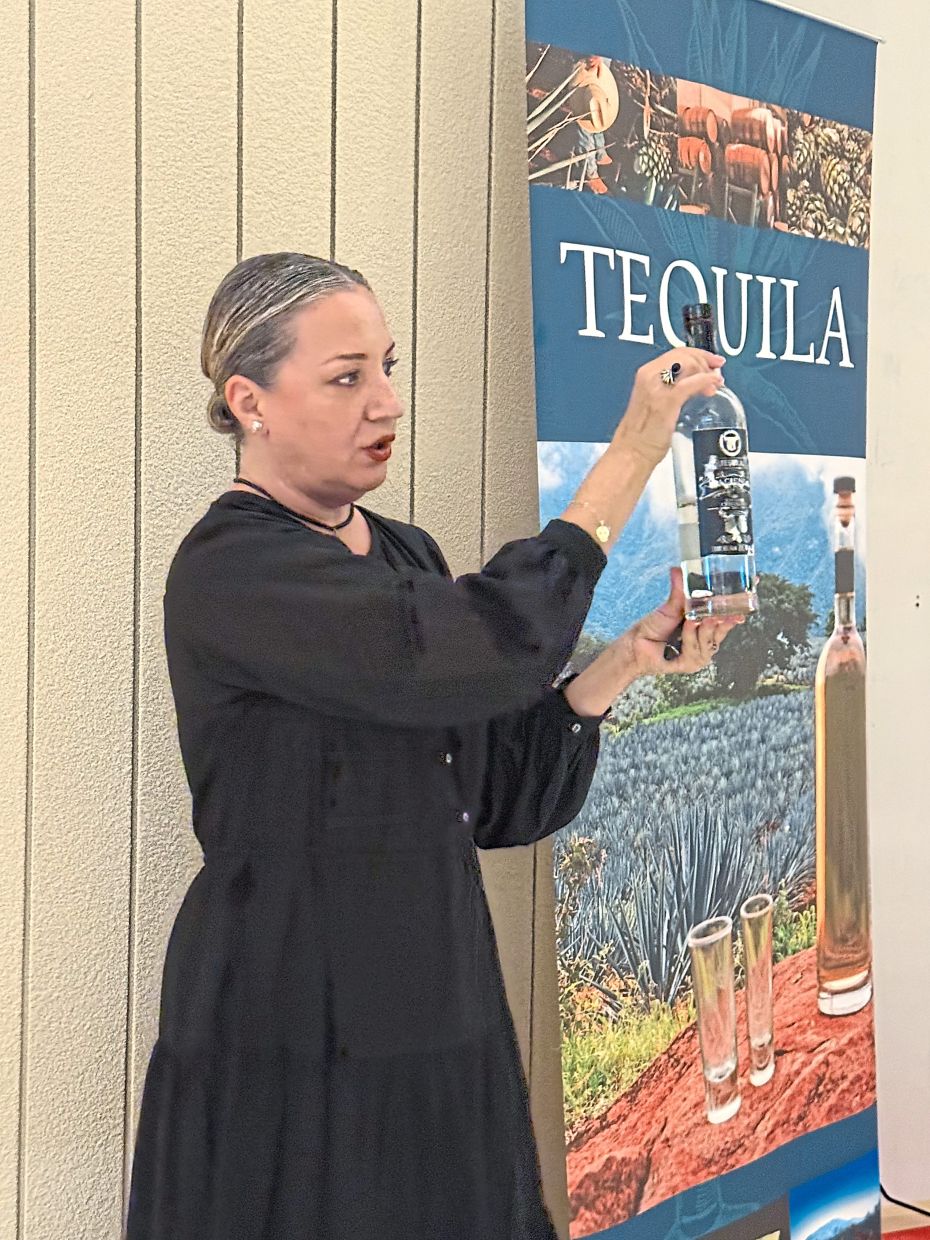 Canedo is one of only nine individuals in the world recognised as a ‘Tequila Connoisseur’.