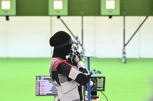 Games record, but silver for Malaysia women’s 50m rifle three positions team