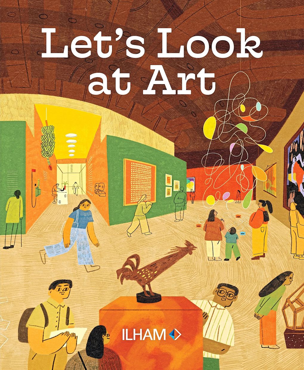 'Part of the reason we wanted to create an illustrated children’s book was to encourage art appreciation, especially Malaysian art,' says Joseph.