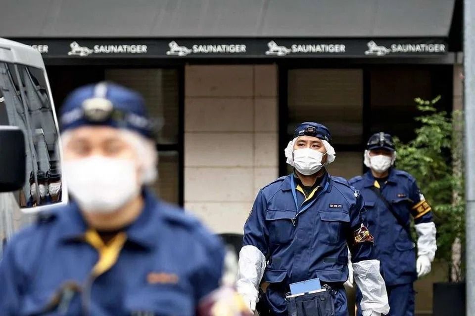 Fire at Tokyo sauna kills two; police believe emergency button malfunctioned
