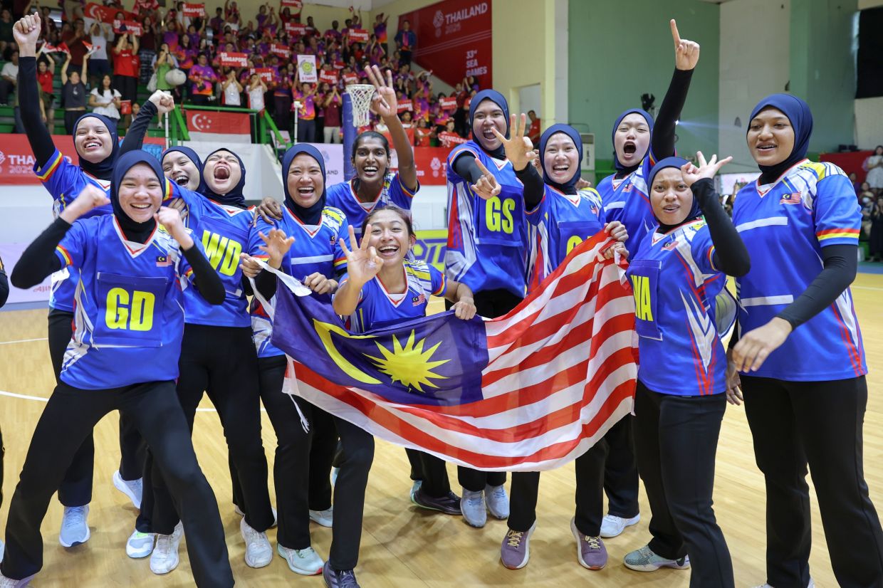 Netball team led by Fariha beat archrivals Singapore for gold