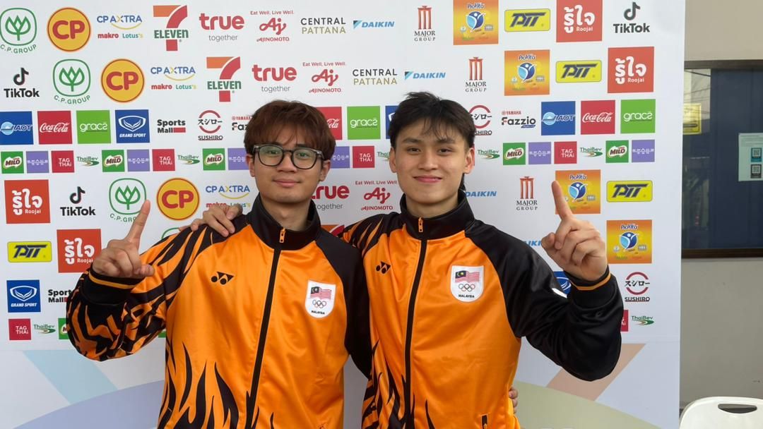 Harith wins his second squash gold by lifting doubles title with Wa Sern