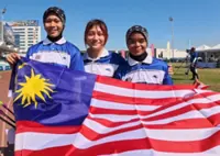 Women’s recurve team win silver