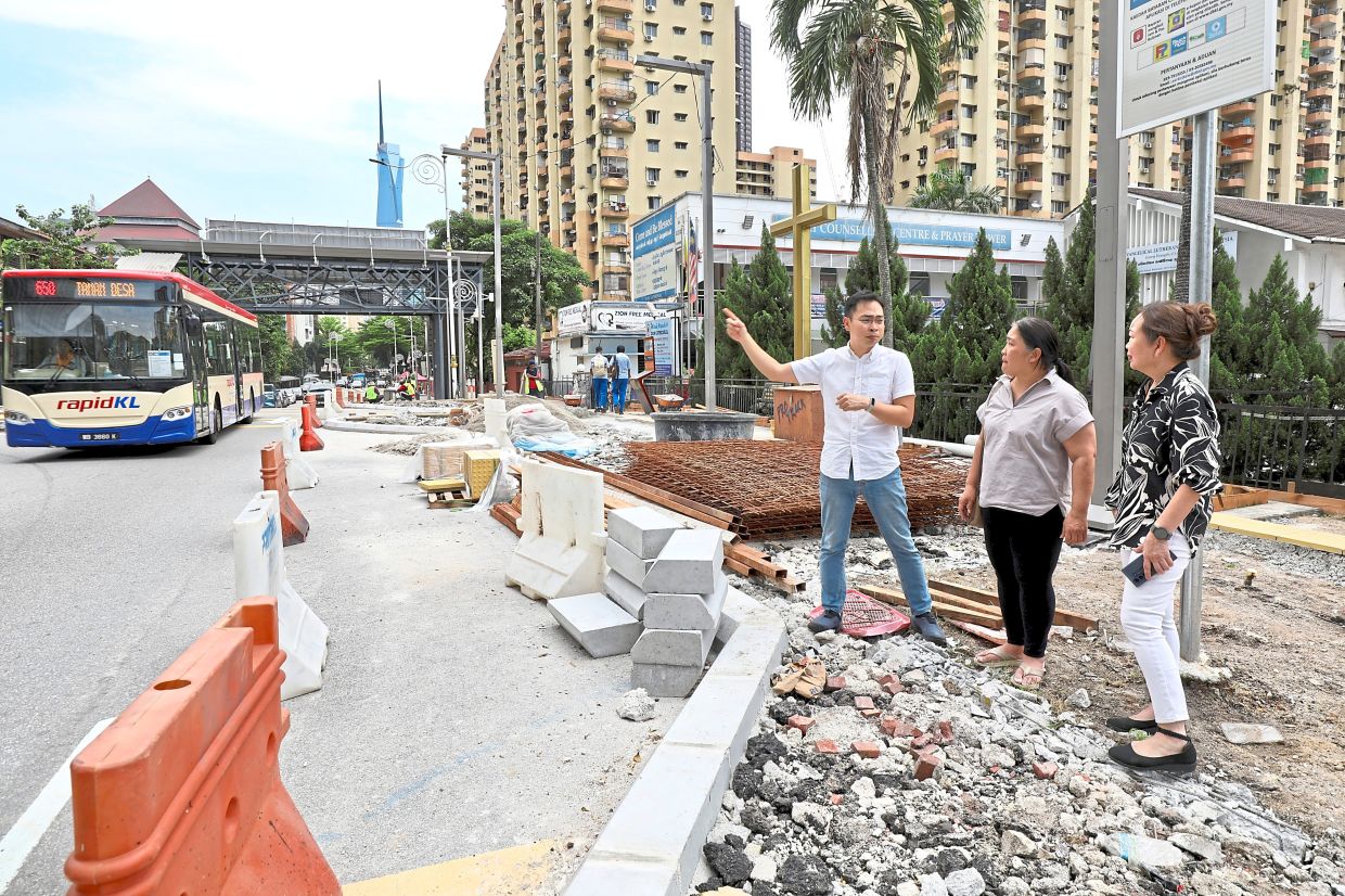 Brickfields road design project finally takes off