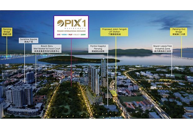 Penang International Exchange to anchor Bayan Baru's growth