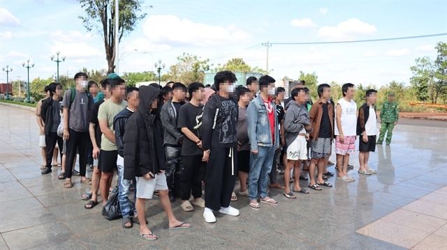 63 Vietnamese citizens repatriated from Cambodia after fleeing online scam networks