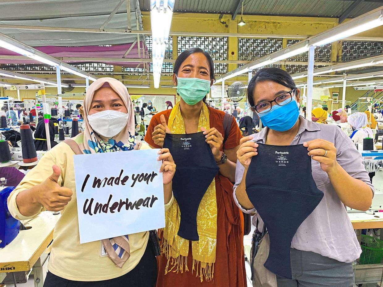 Perfect Fit launched Indonesia’s first high-absorbency period underwear in 2021. (Photo courtesy of Perfect Fit)