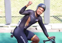 Superb ride as Ridwan opens track campaign with gold