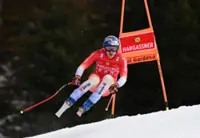 Alpine skiing-Odermatt seals milestone 50th victory in Val Gardena downhill