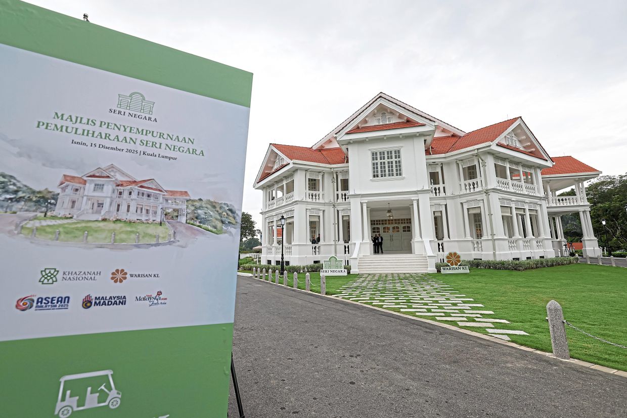 The newly restored Seri Negara building in Kuala Lumpur now houses a museum tracing Malaysia’s journey to nationhood. Photo: Bernama
