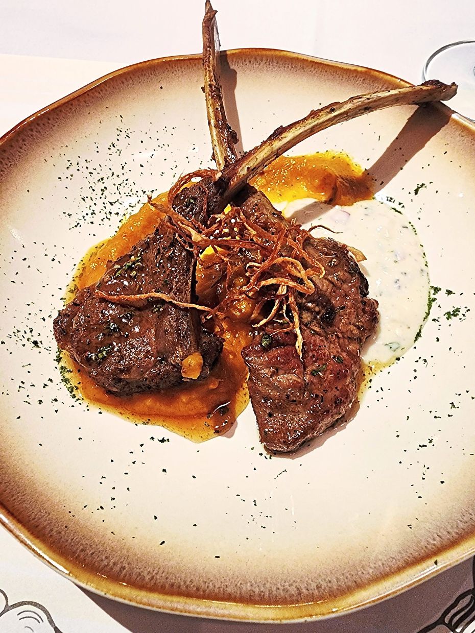 A rare dish of smoked mutton chops from the indigenous Vedda community in the forest village of Dambana in Sri Lanka. — ABIRAMI DURAI/The Star 