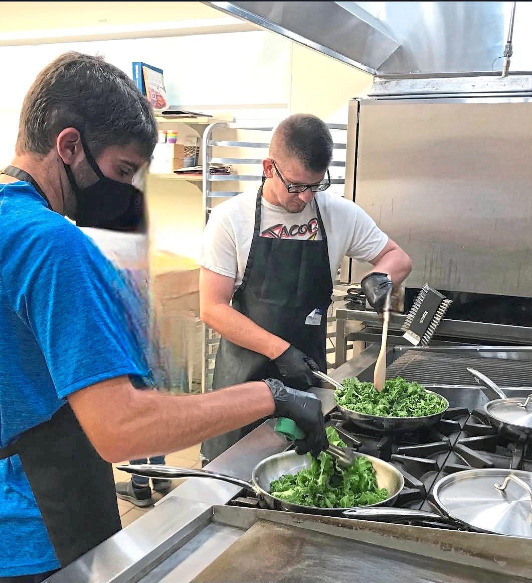 At the home, residents learn practical skills that support independent living.