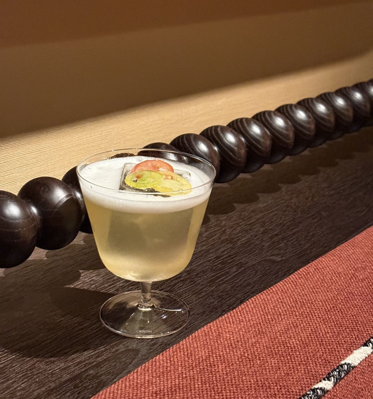 The Tree Tomato Tree is a twist on Shingo Gokan's signature Tomato Tree cocktail.