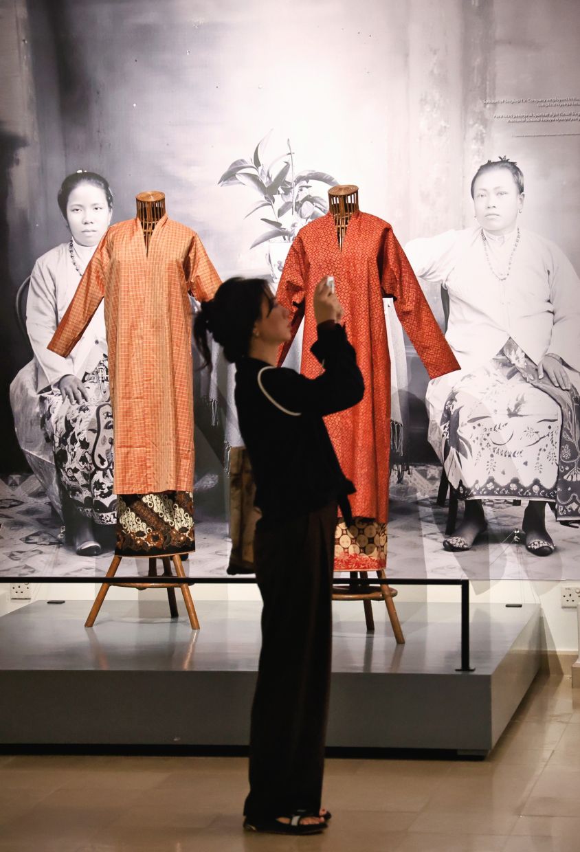 A view of the 'Busana' exhibition at the Islamic Arts Museum in KL. Photo: The Star/Azman Ghani 